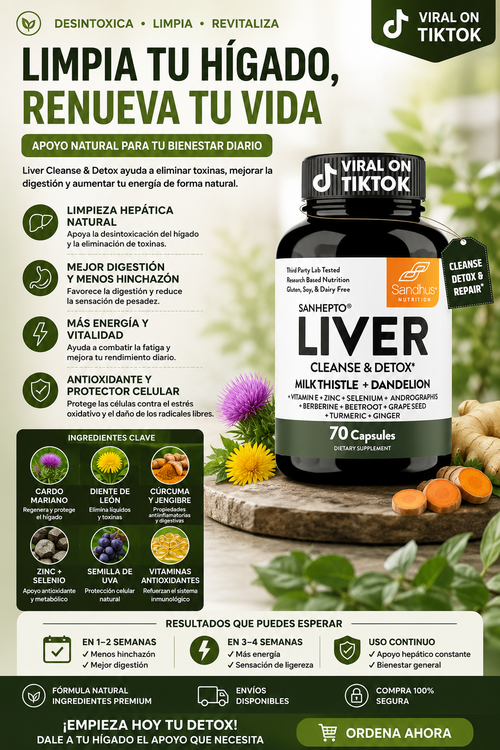 Liver Cleanse & Detox 70 CAPS