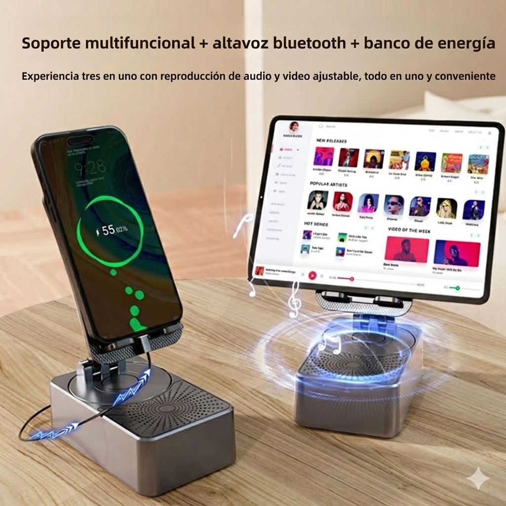 Soporte multifuncional 3 en 1
